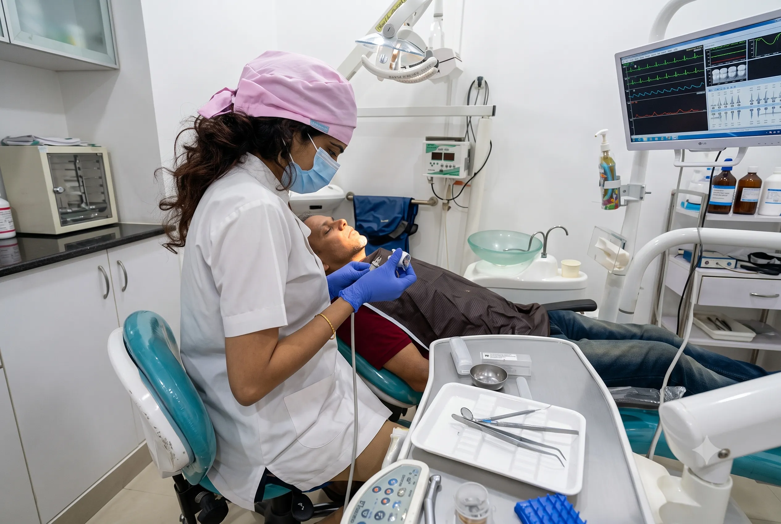 Dr. Sanchita Kant in Consultation with a Satisfied Patient