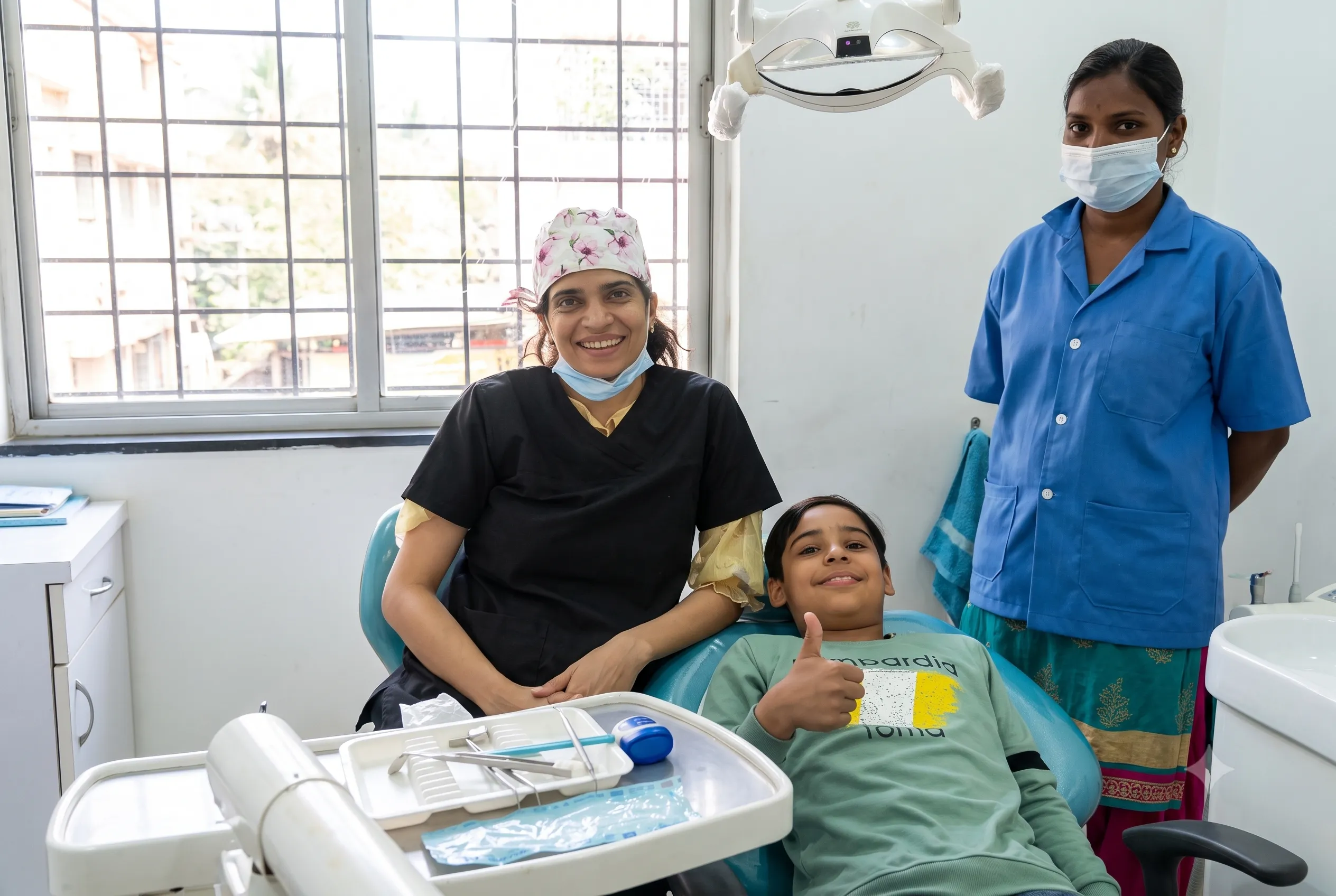 Dr. Sanchita Kant in Consultation with a Satisfied Patient