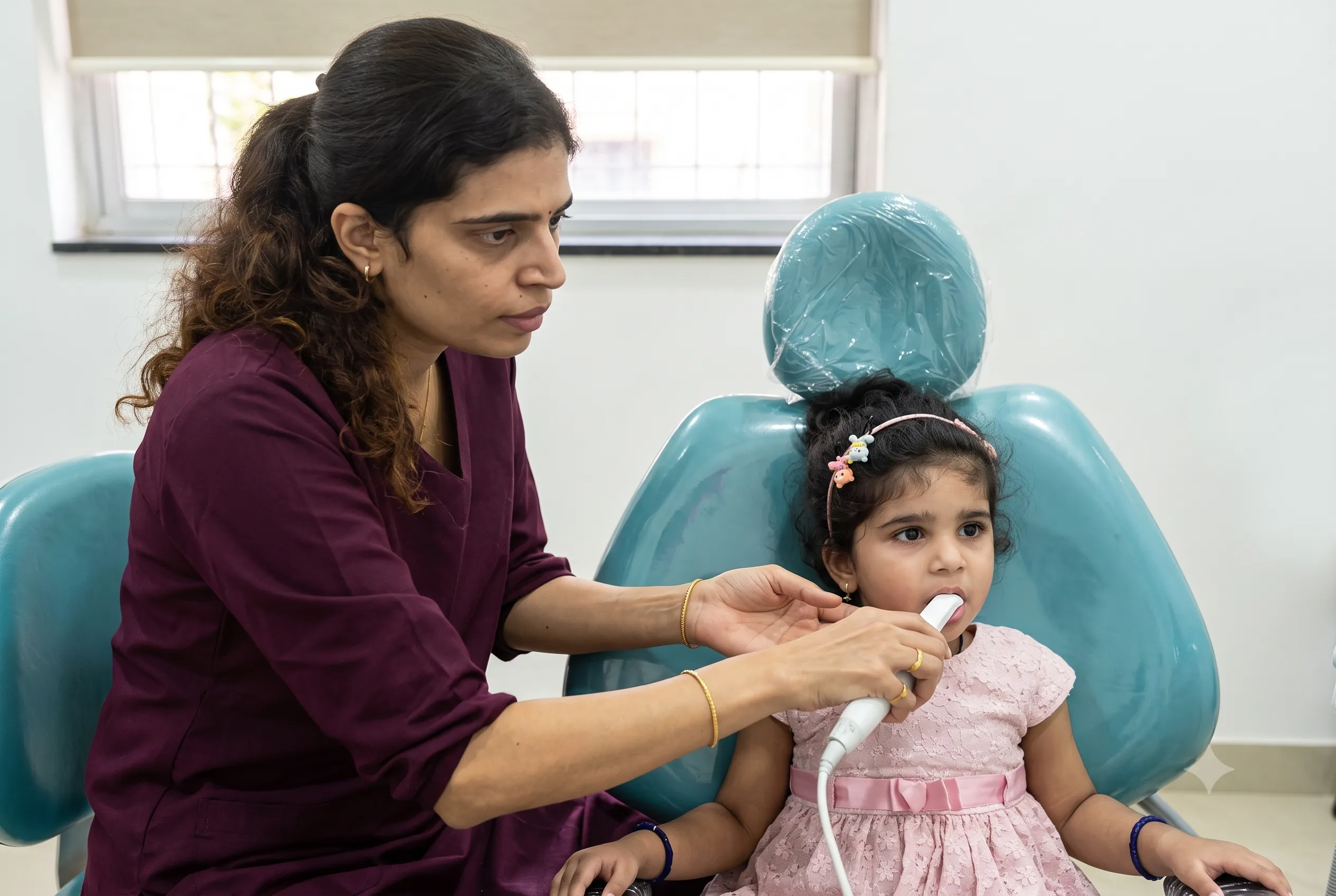 Dr. Sanchita Kant with Happy Patients at Kant Dental Clinic Aundh