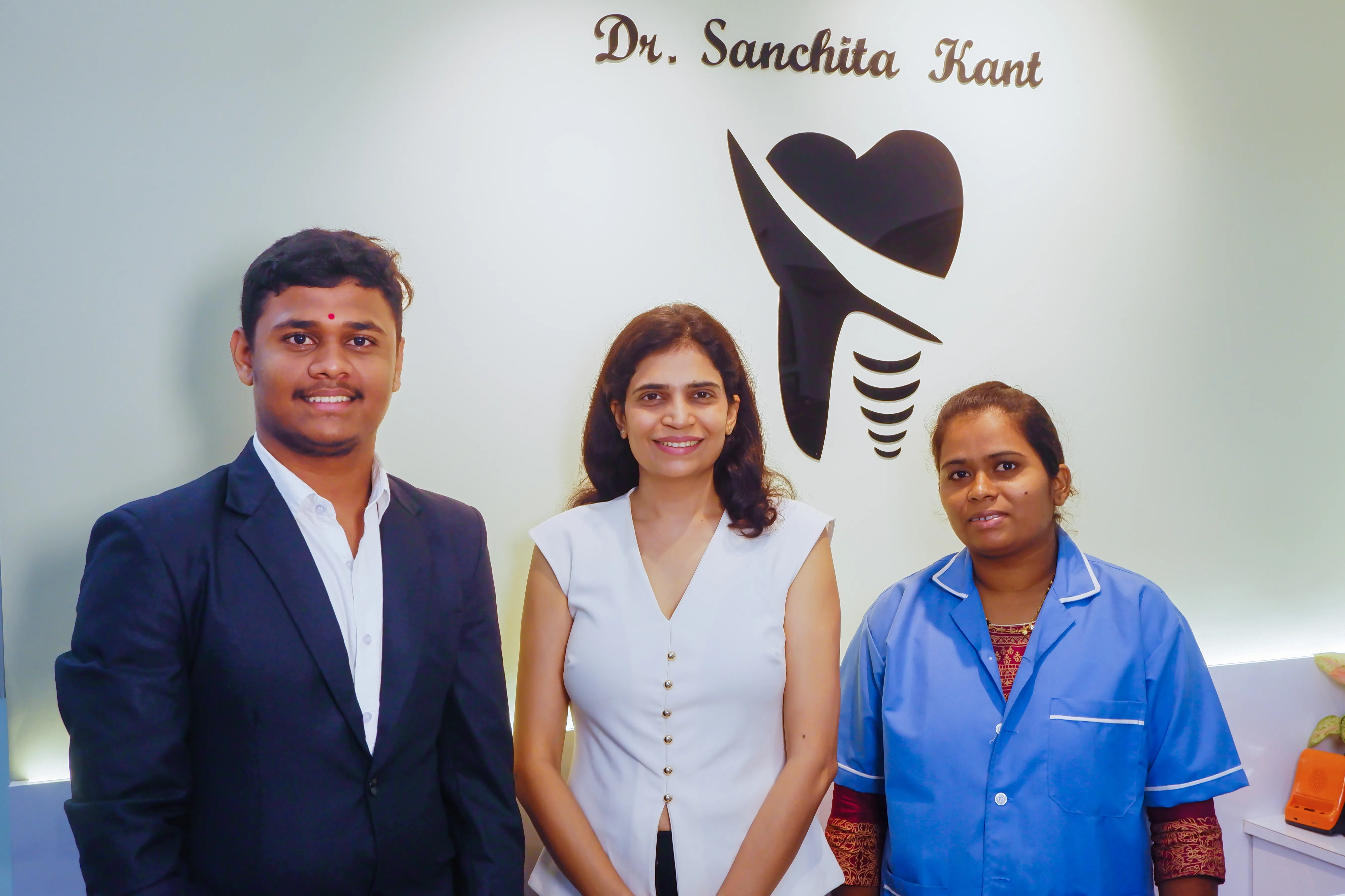 Dr. Sanchita Kant and the Dedicated Dental Care Team at Kant Dental Clinic
