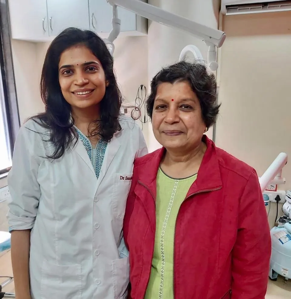 Dr. Sanchita Kant in Consultation with a Satisfied Patient